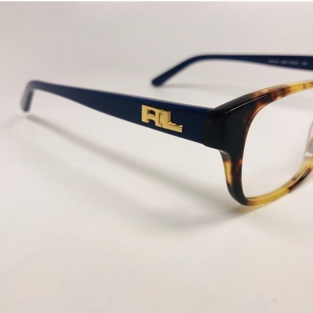 Ralph Lauren RL 6119 5351 Havana Blue Eyeglasses 51 17